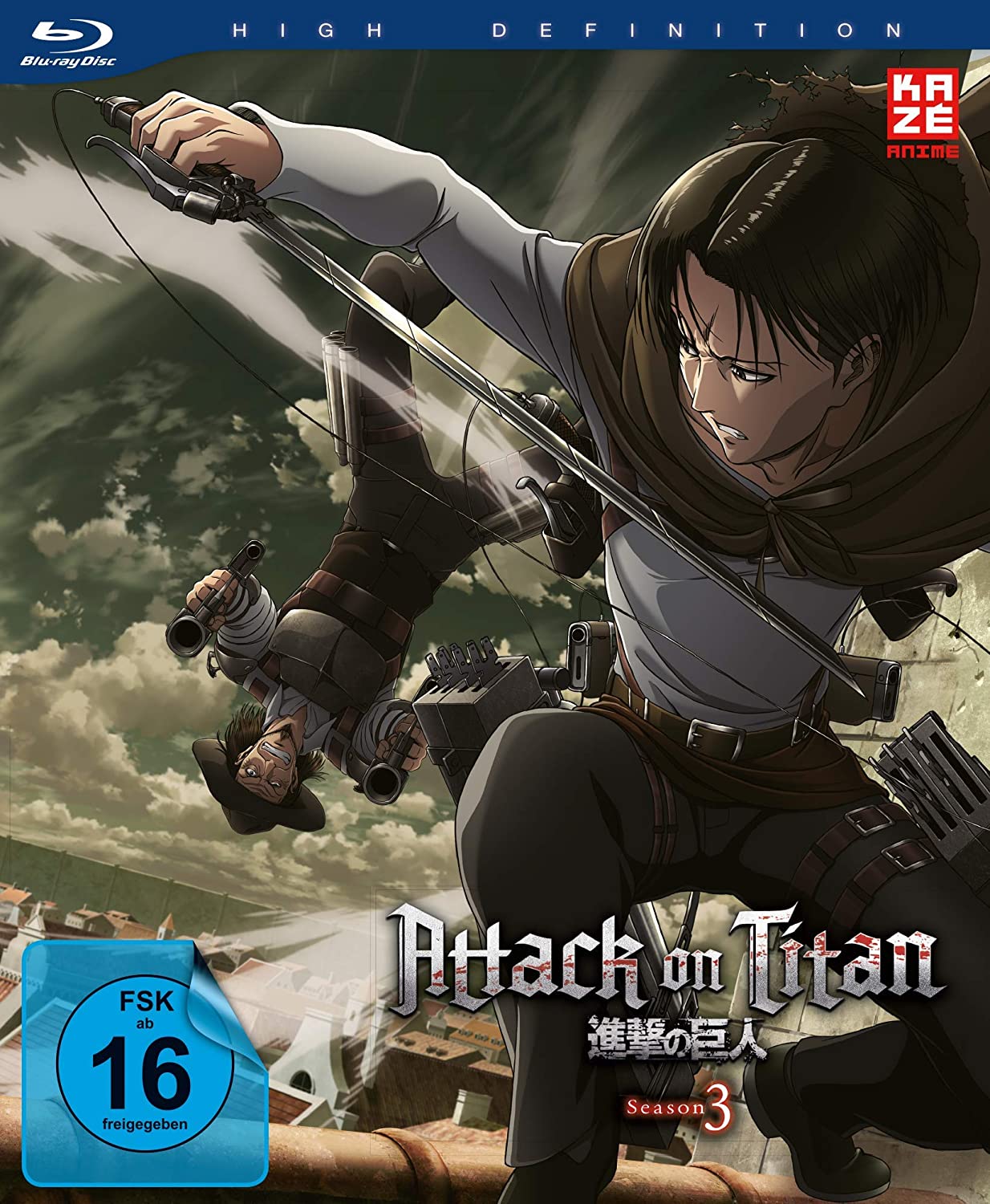 Attack on Titan: 3. Staffel - Volume 01 [Blu-ray] | Blu-ray | Digipack